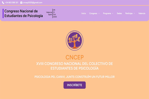 XVIII Congreso Nacional del Colectivo de Estudiantes de Psicología ...